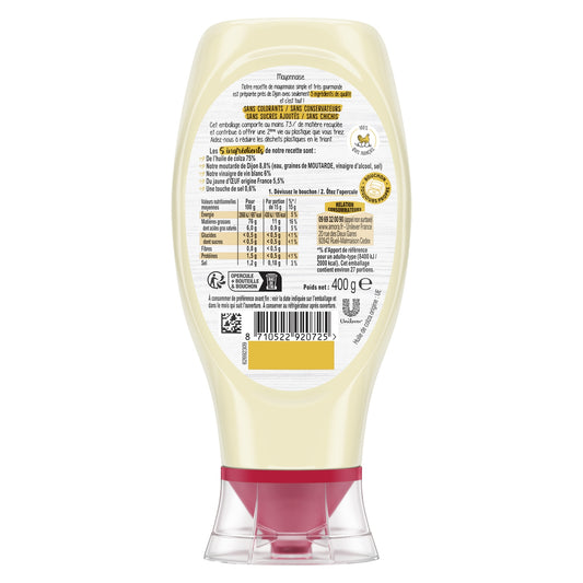 Mayonnaise de Dijon 5 Ingrédients AMORA