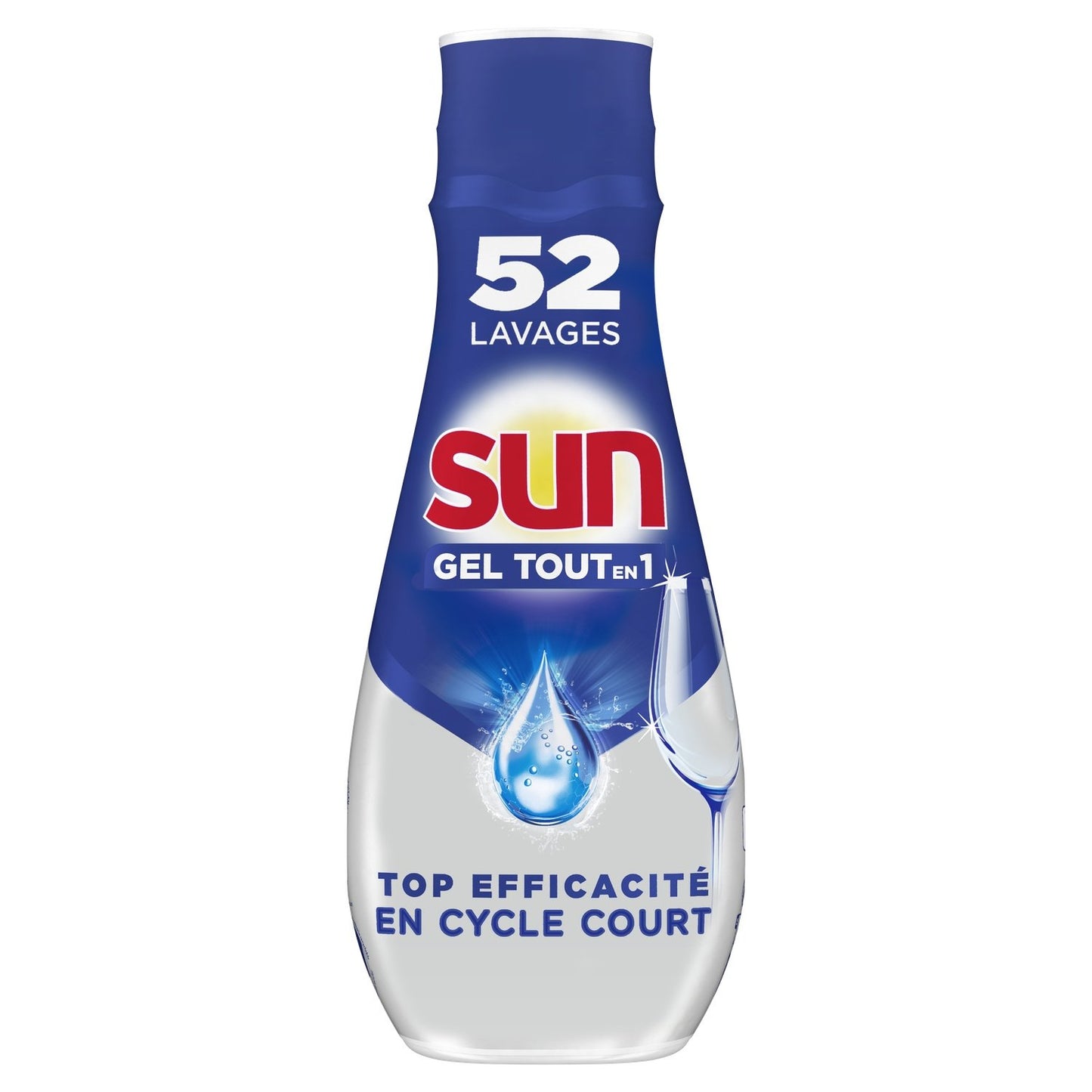 SUN All-in-1 Clean and Shine Gel Dishwasher Cleaner
