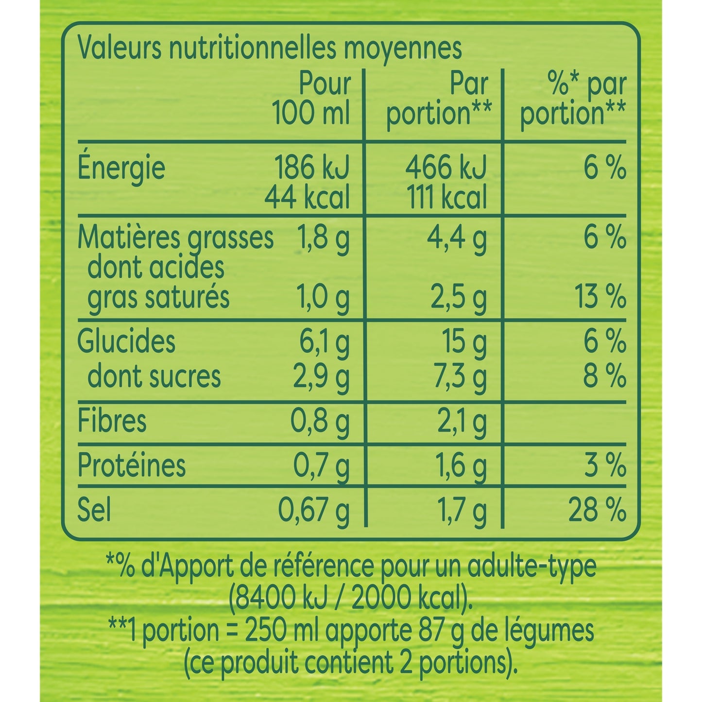 KNORR 8 Vegetable Mild Soup