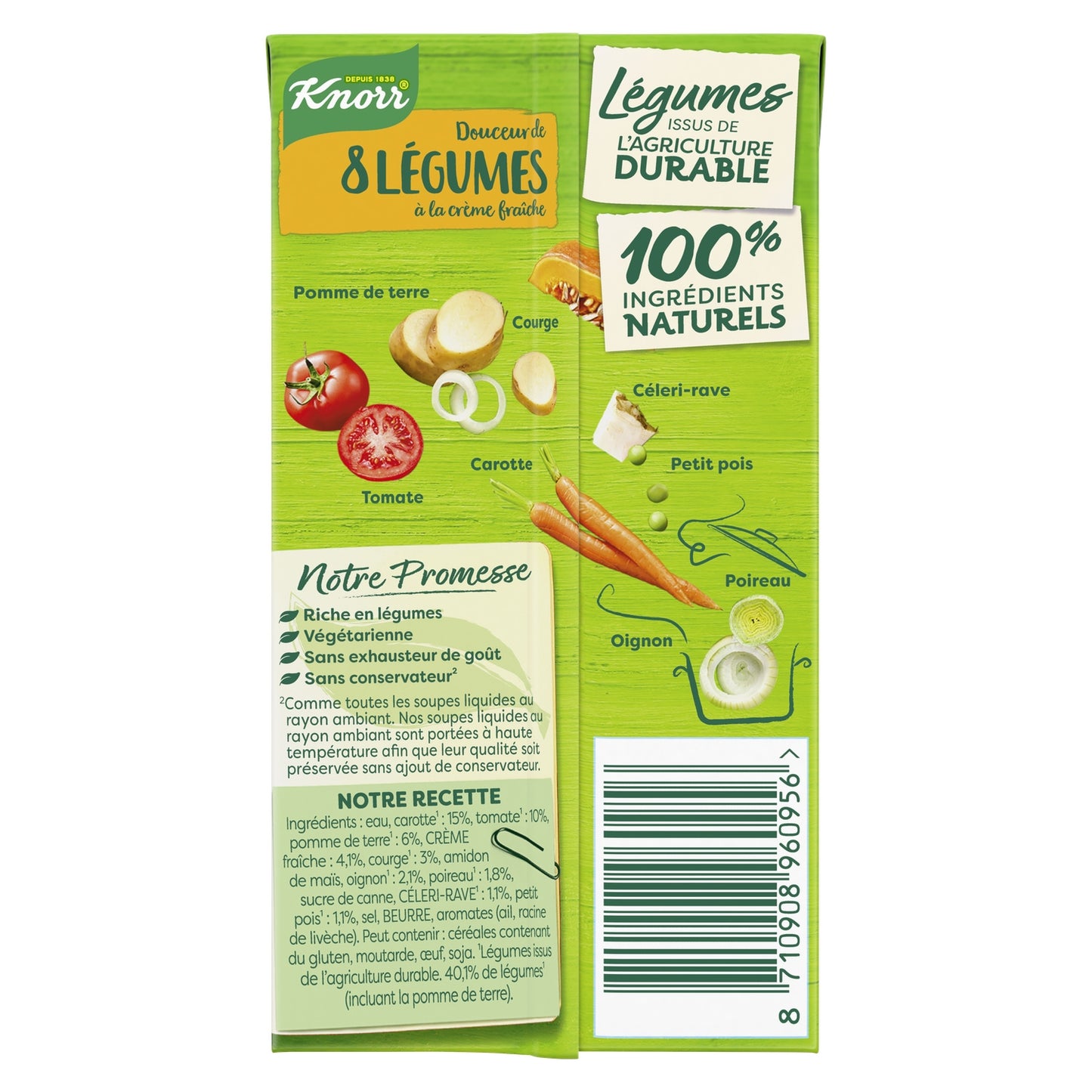 KNORR 8 Vegetable Mild Soup