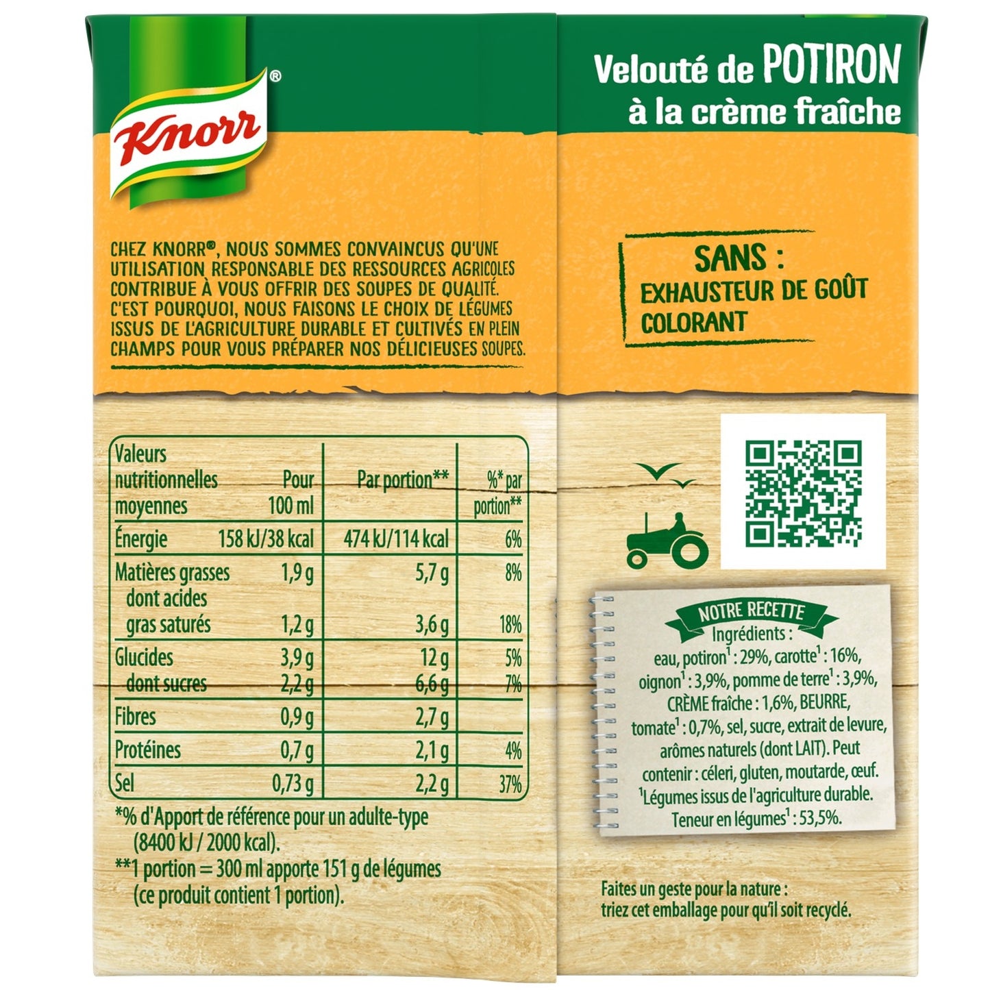 KNORR Pumpkin Velouté Soup