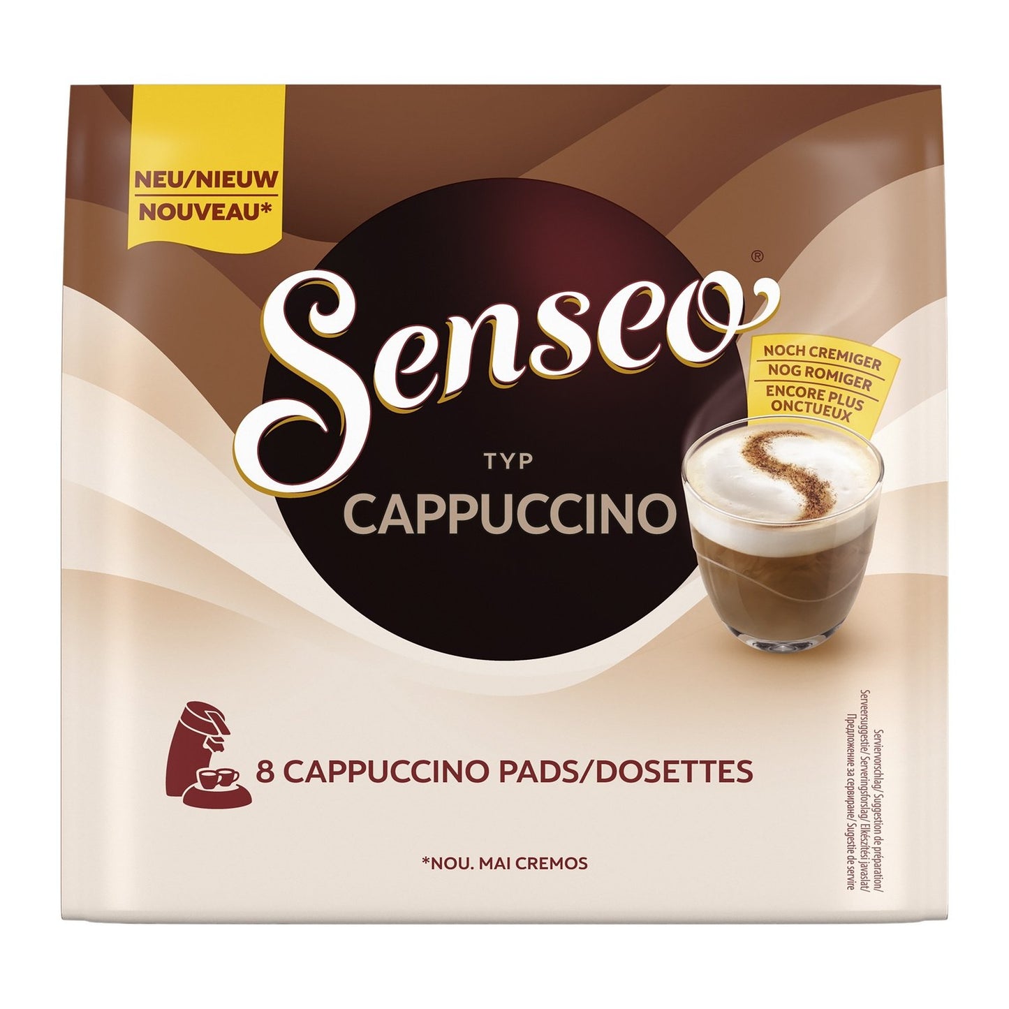 Café Dosettes Viennois Compatible Senseo SENSEO la boite de 8 dosettes