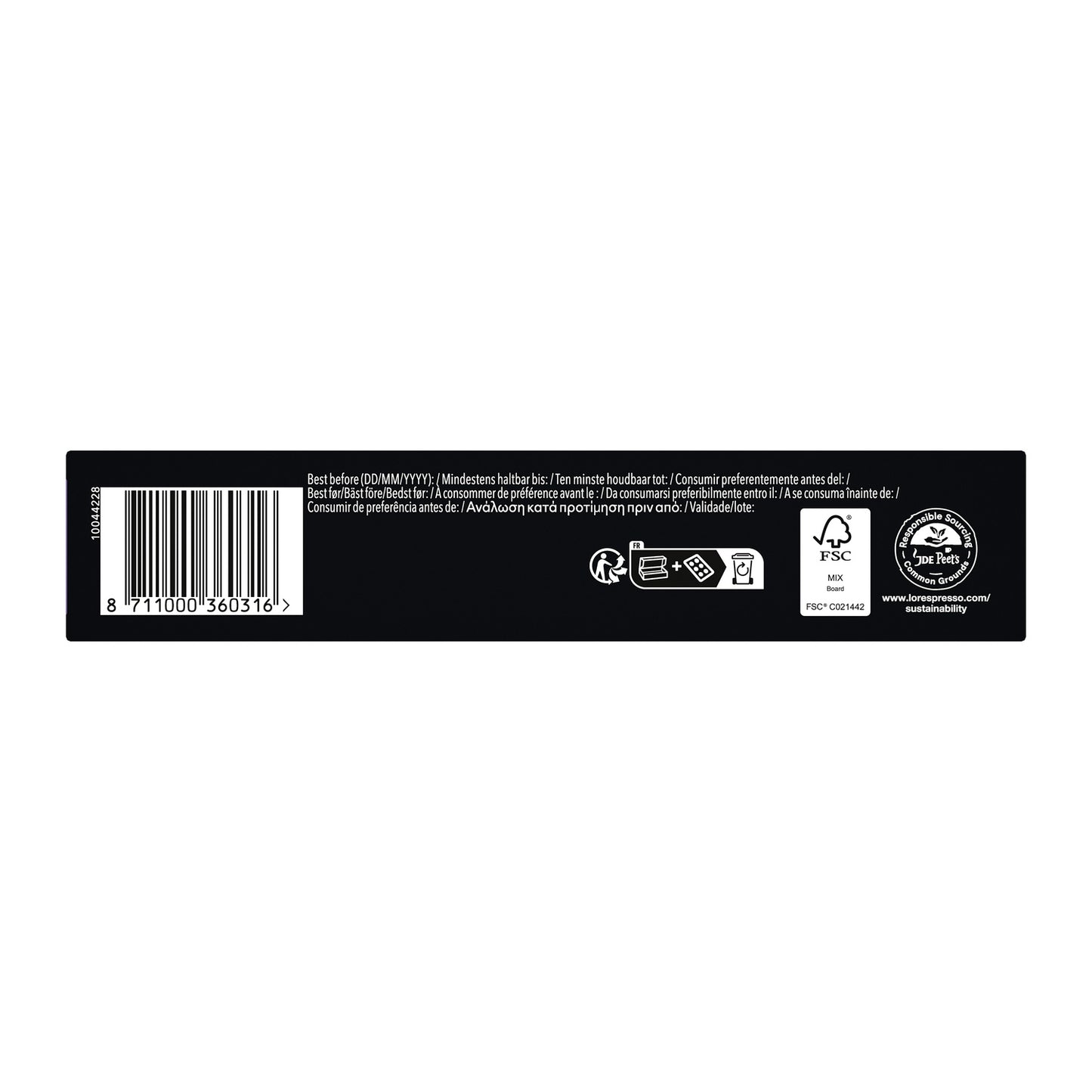 Lungo Profondo Intensity 8 Nespresso Compatible Capsules L'OR