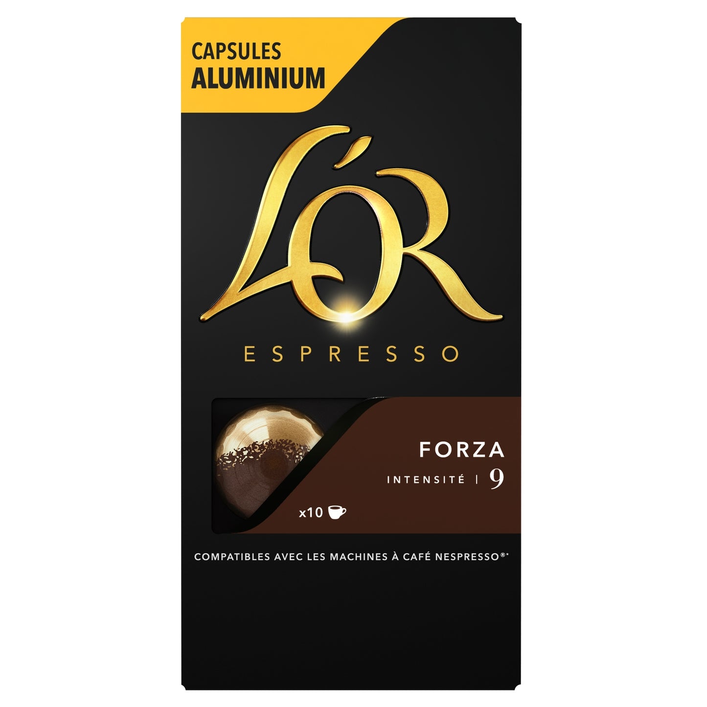 Forza Intensity 9 Nespresso Compatible Capsules L'OR