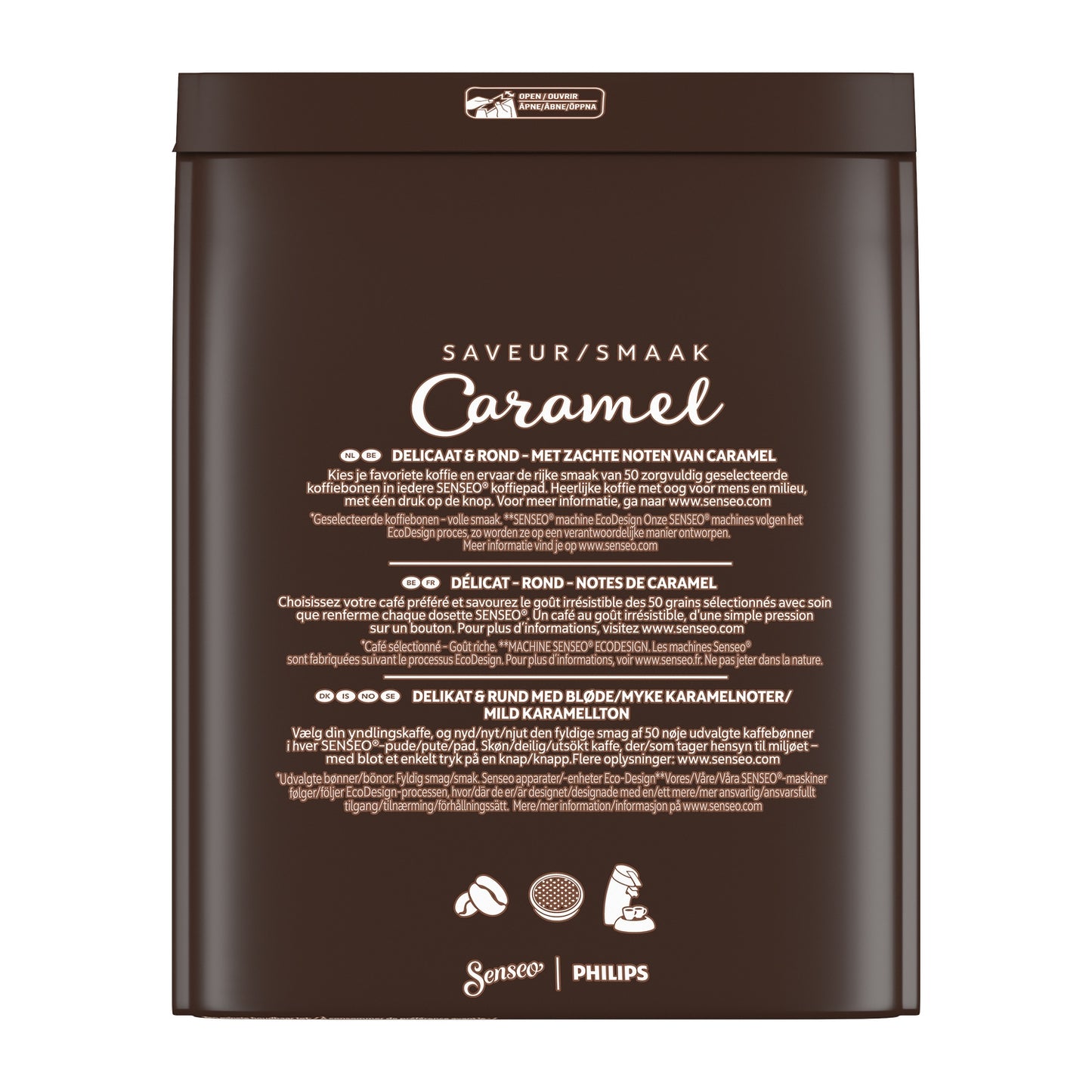 Café Dosettes Saveur Caramel SENSEO