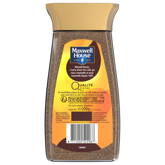 MAXWELL HOUSE Filter Quality Instant Coffee