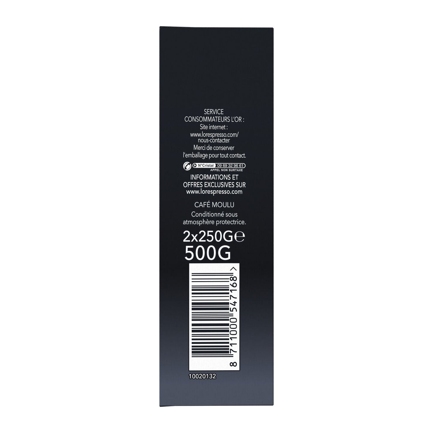 Ground Coffee Ristretto Intensity 10 L'OR