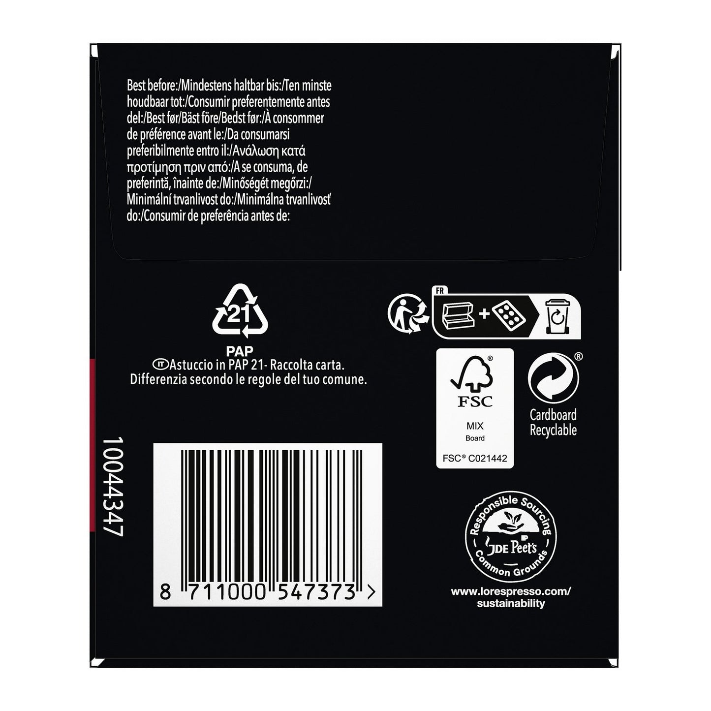 Nespresso Compatible Intensity 7 Capsule Coffee L'OR
