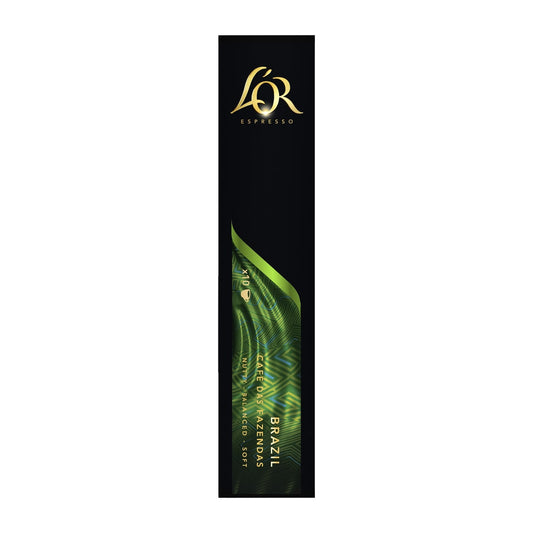 Café Capsules Brésil Intensité 8 Compatibles Nespresso® L'OR