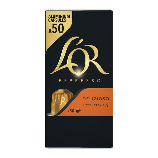Delizioso Intensity 5 Nespresso Compatible Capsules L'OR