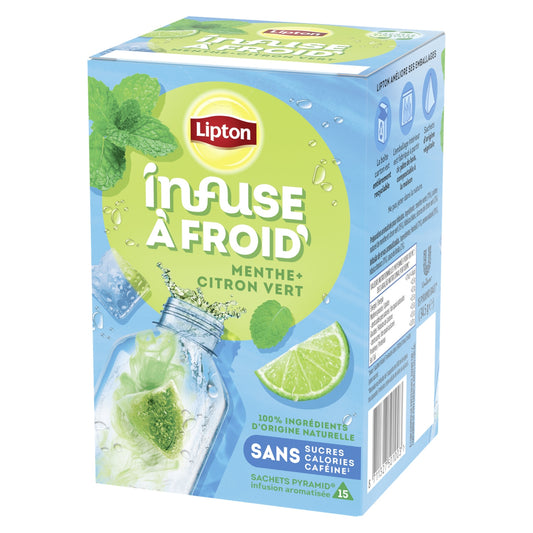 Infusion Infuse à Froid Menthe LIPTON