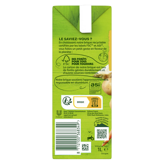 Soupe Douceur d'Automne à la Crème Fraîche KNORR