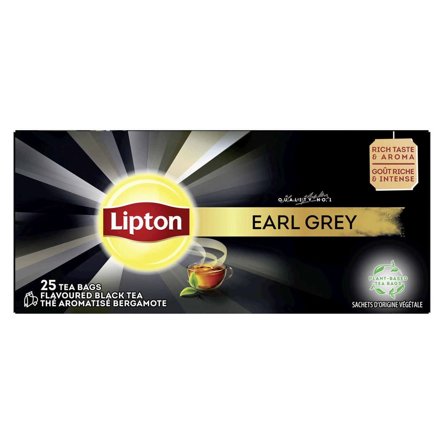 Thé Noir Earl Grey LIPTON