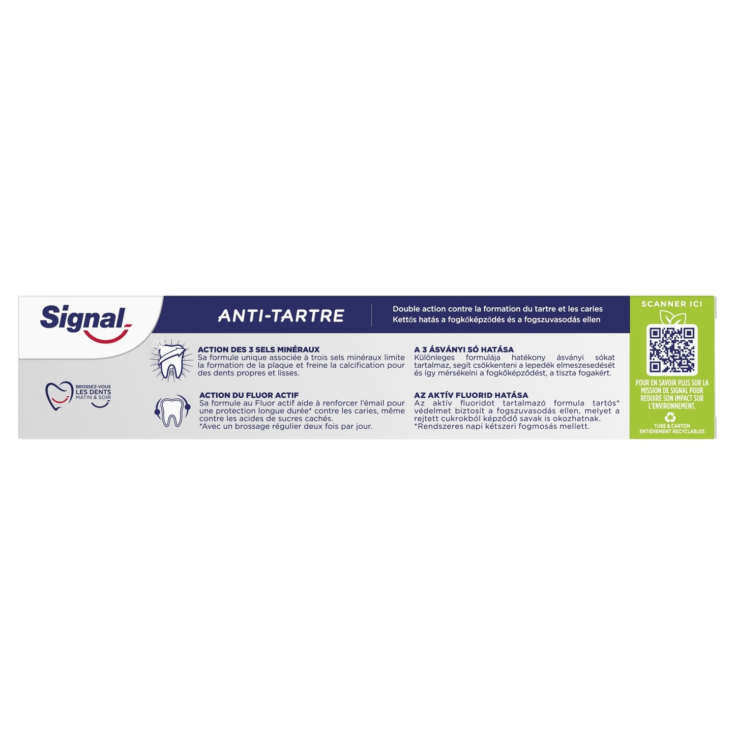 Dentifrice Anti-Tartre SIGNAL