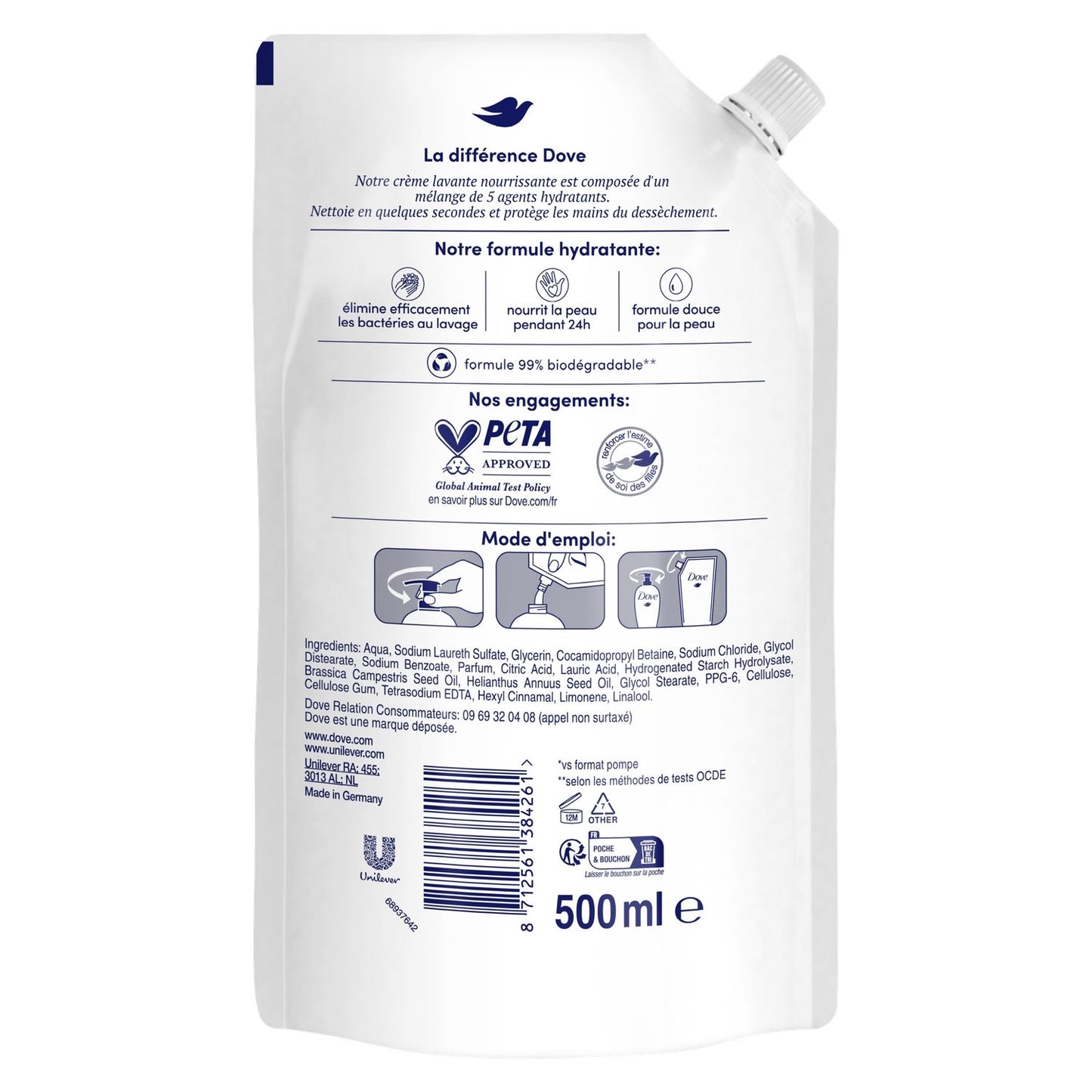 DOVE Original Liquid Hand Soap Hand Care