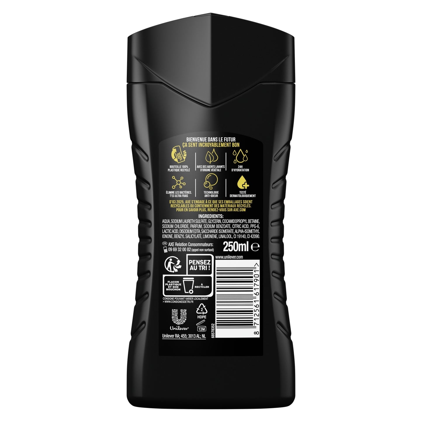Gel Douche Homme Black Parfum Frais AXE