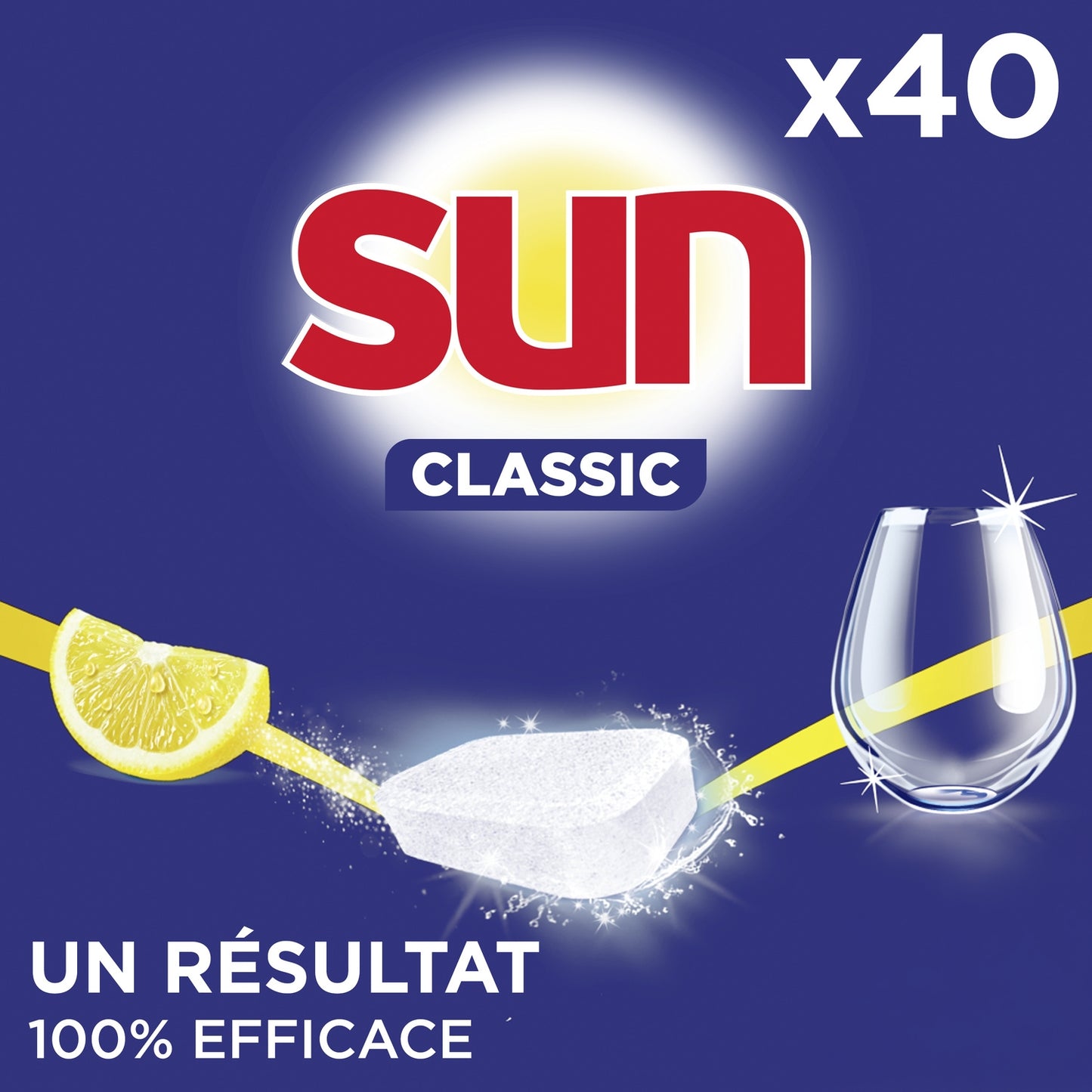SUN Classic Geschirrspültab Zitrone