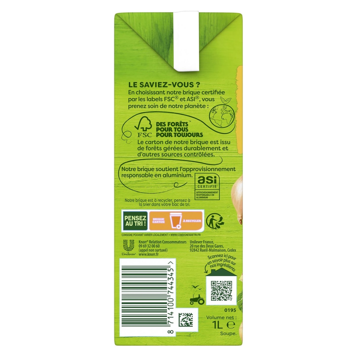 KNORR Pürierte grüne Gemüsesuppe
