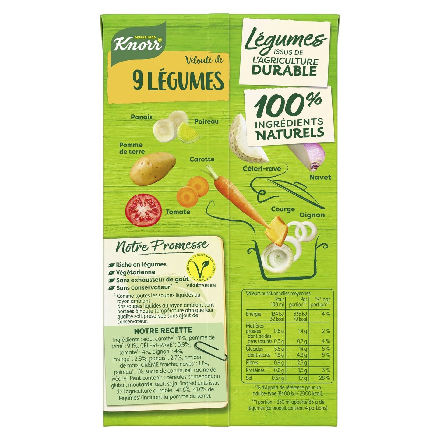 KNORR 9 Vegetable Velouté Soup