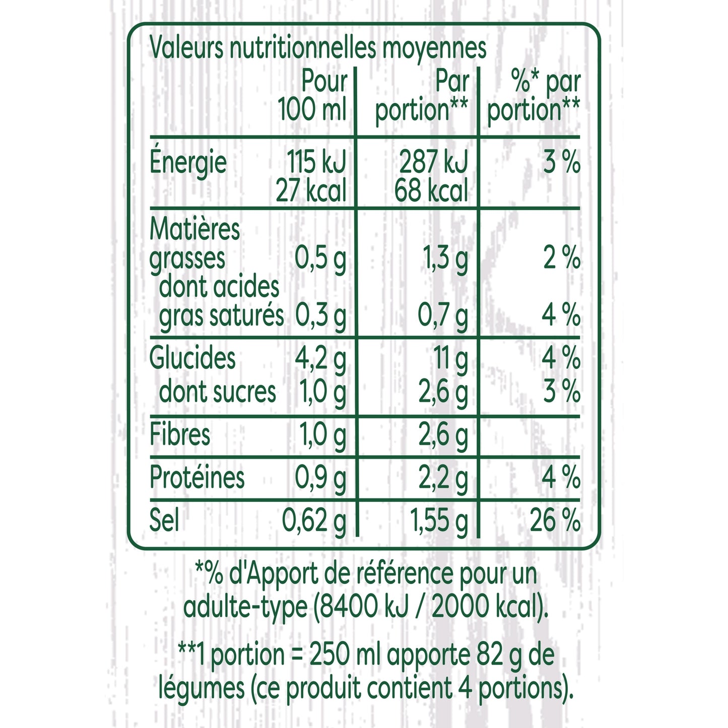Soupe Moulinée de Legumes Varies Bio KNORR