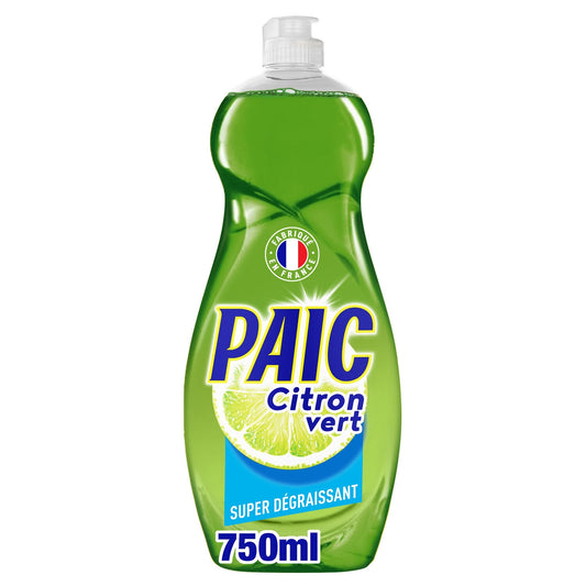 Liquide Vaisselle Citron Vert Super Dégraissant PAIC