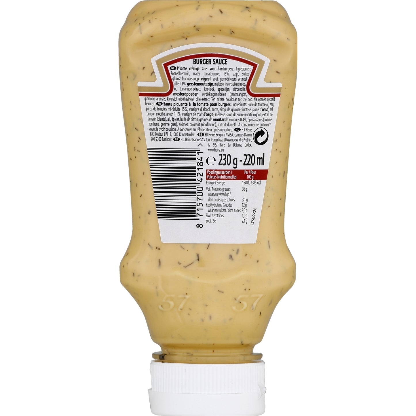 Sauce American Burger HEINZ