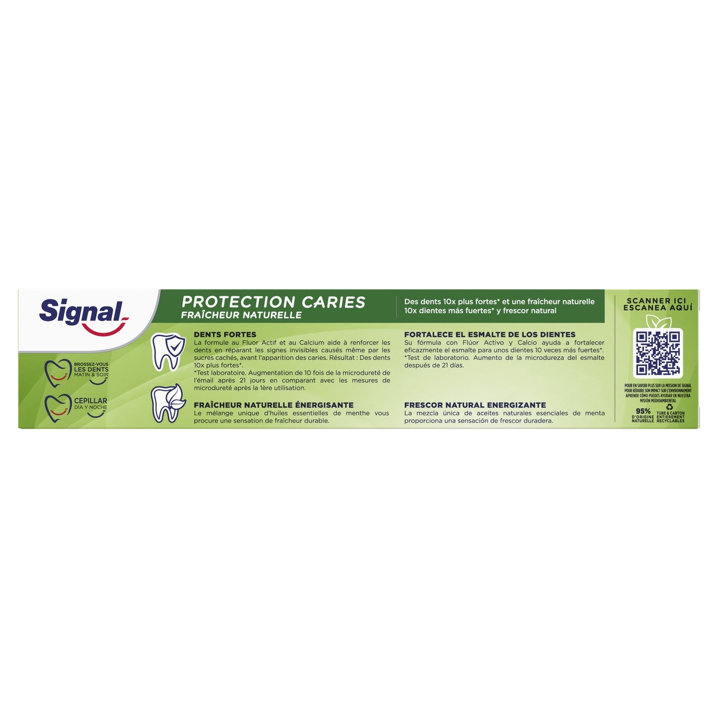 SIGNAL Natural Fresh Kariesschutz Zahnpasta