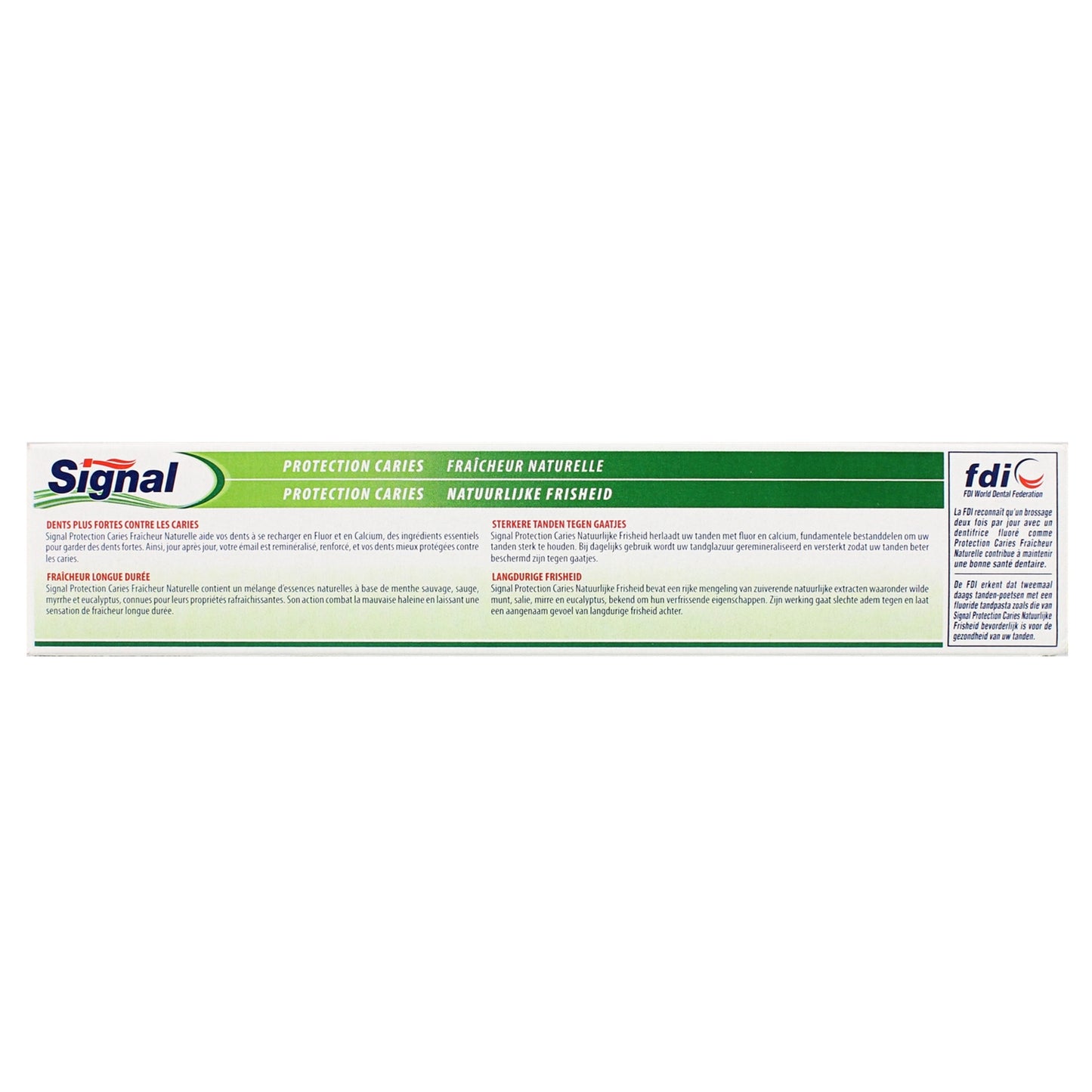 SIGNAL Natural Fresh Kariesschutz Zahnpasta