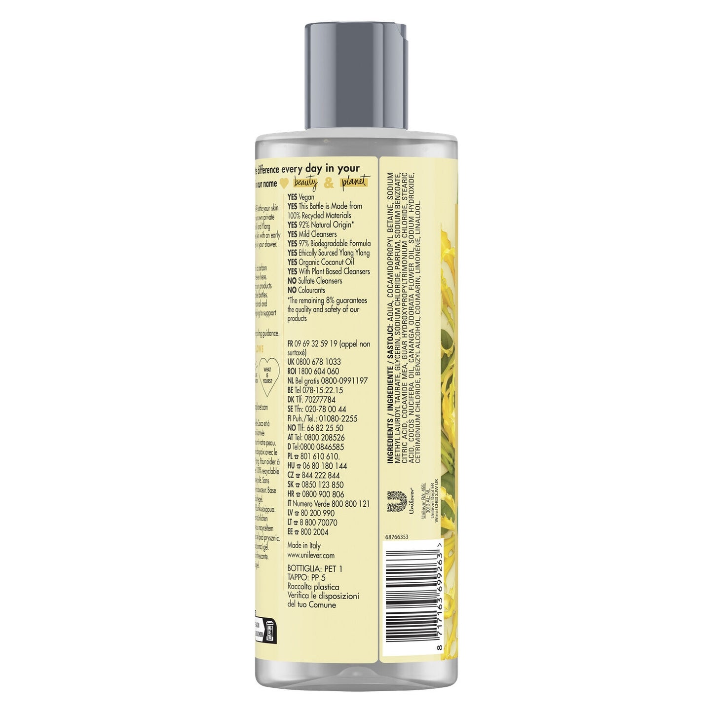 Gel Douche Oasis Nourrissante LOVE BEAUTY AND PLANET