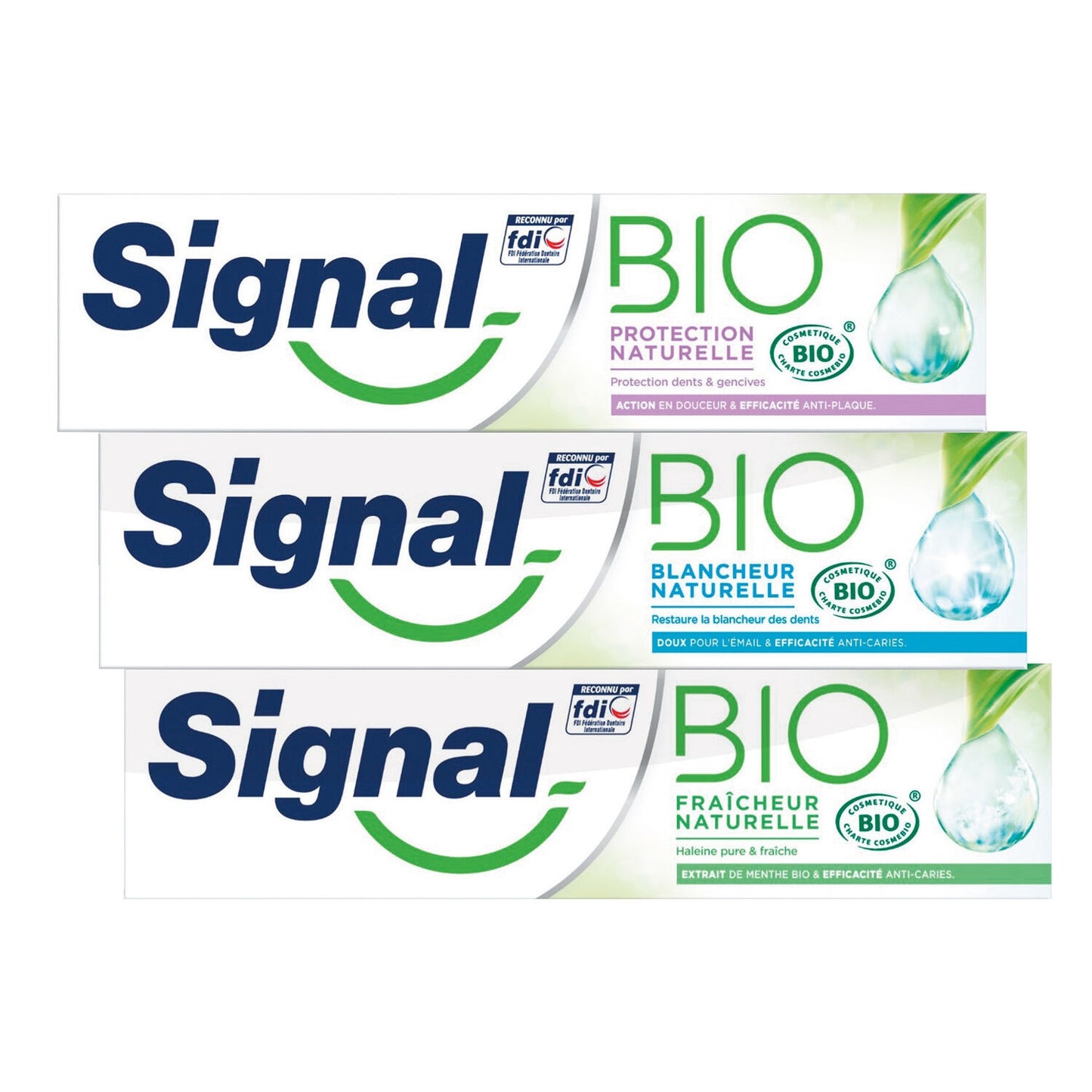 SIGNAL Bio-Zahnpasta mit natürlicher Aufhellung