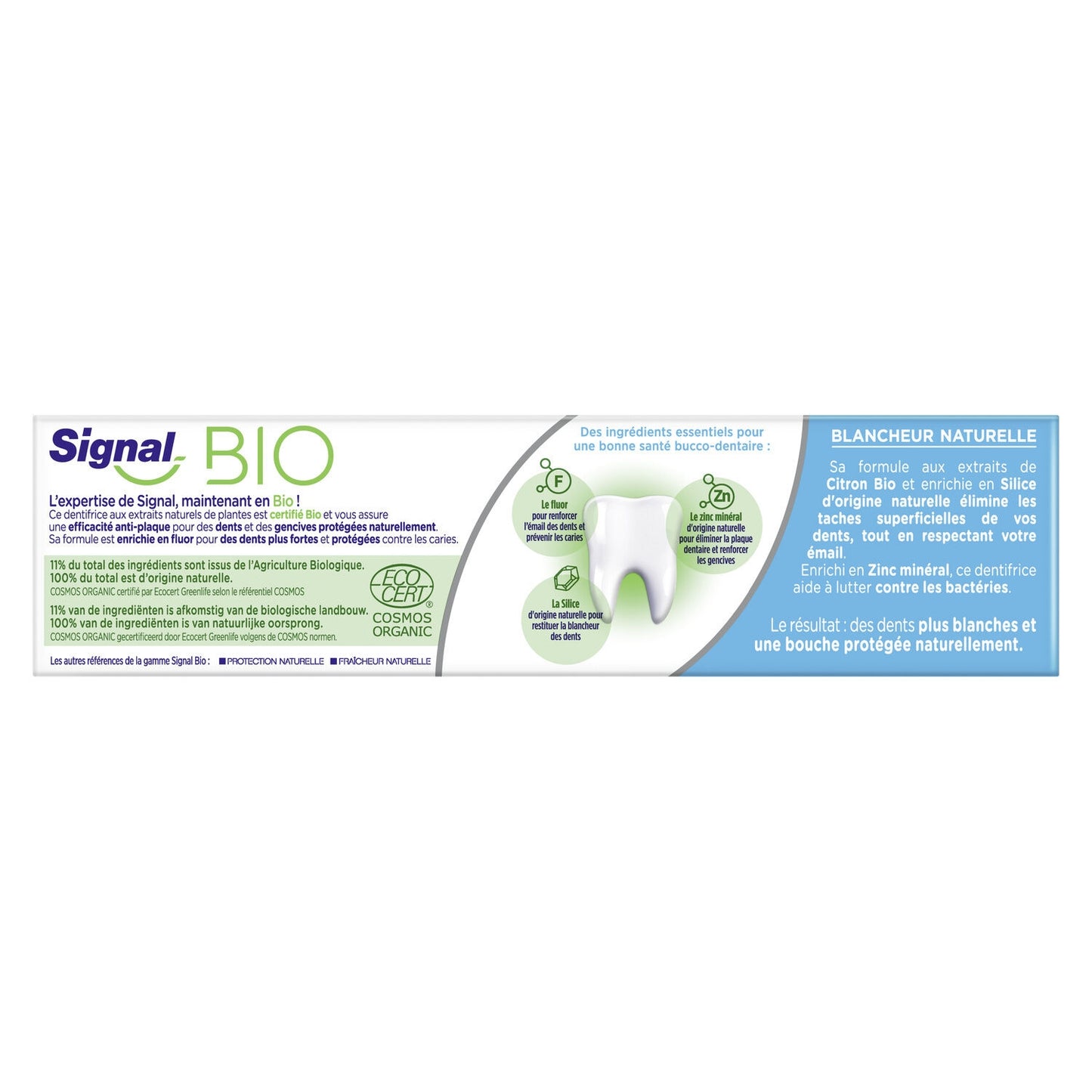 SIGNAL Bio-Zahnpasta mit natürlicher Aufhellung