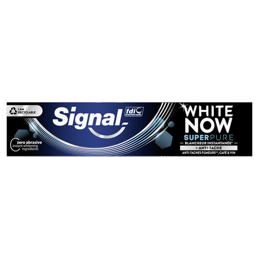 Dentifrice Super Pure White Now Anti-Taches Blancheur SIGNAL