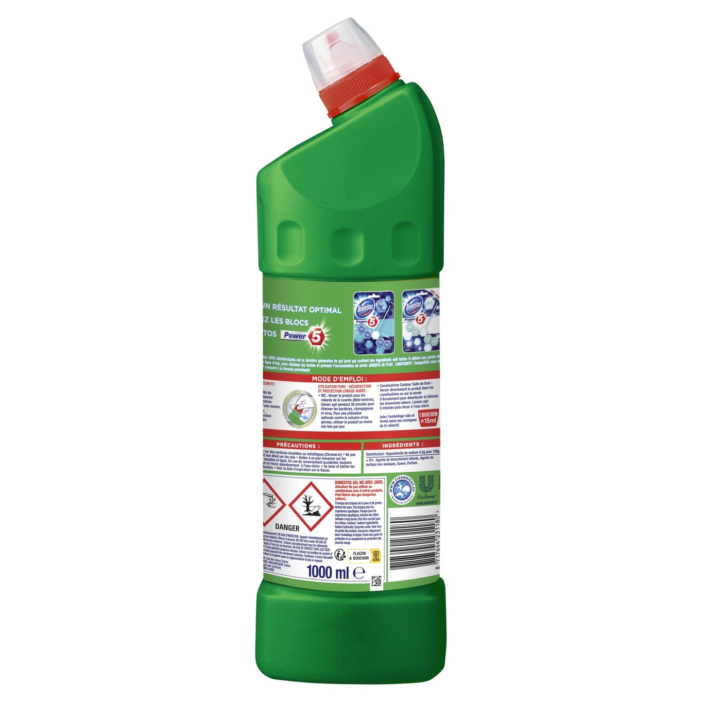 DOMESTOS Alpine Fresh Bleach Toilet Gel