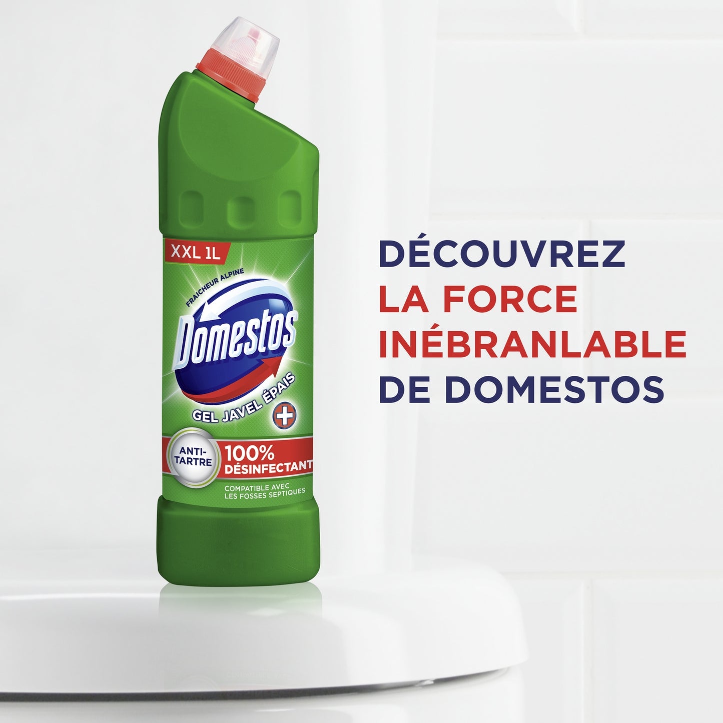 DOMESTOS Alpine Fresh Bleach Toilet Gel