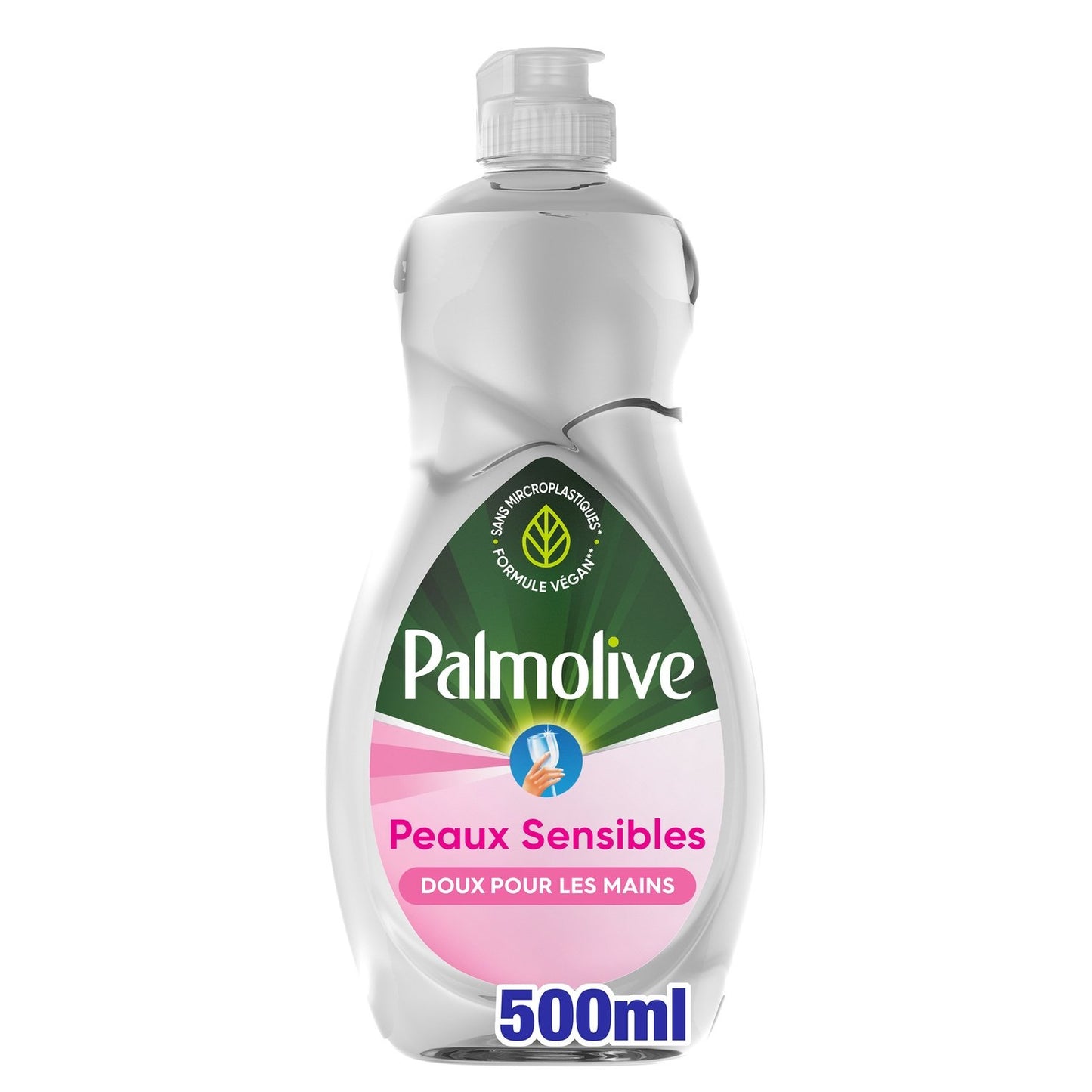 Hypoallergenic Dishwashing Liquid for Sensitive Skin, Fragrance-Free, PALMOLIVE