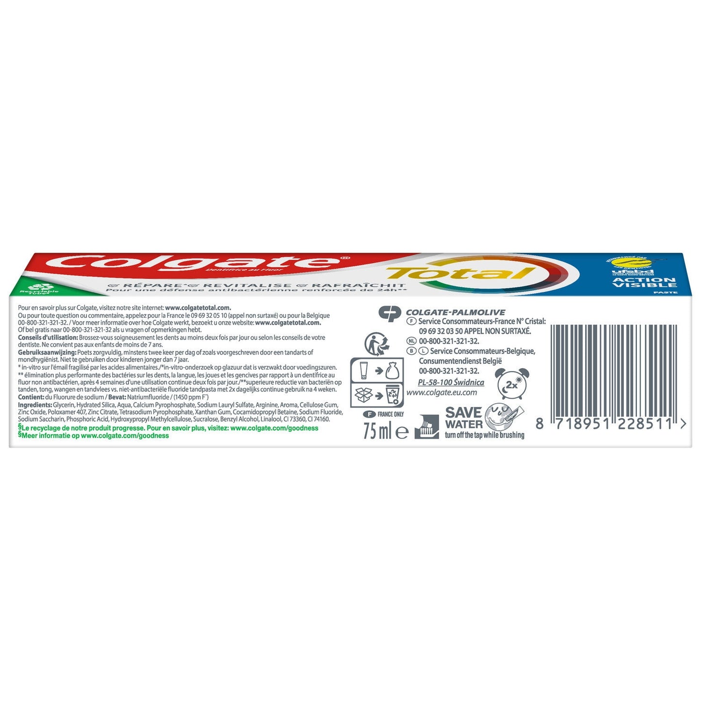 COLGATE Total Action Visible Toothpaste