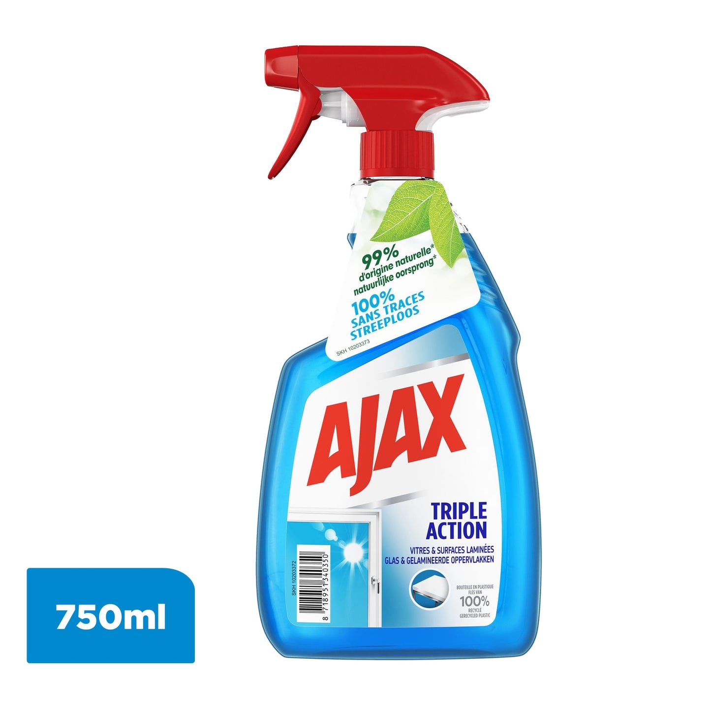 AJAX Streak-Free Crystal Glass Cleaner