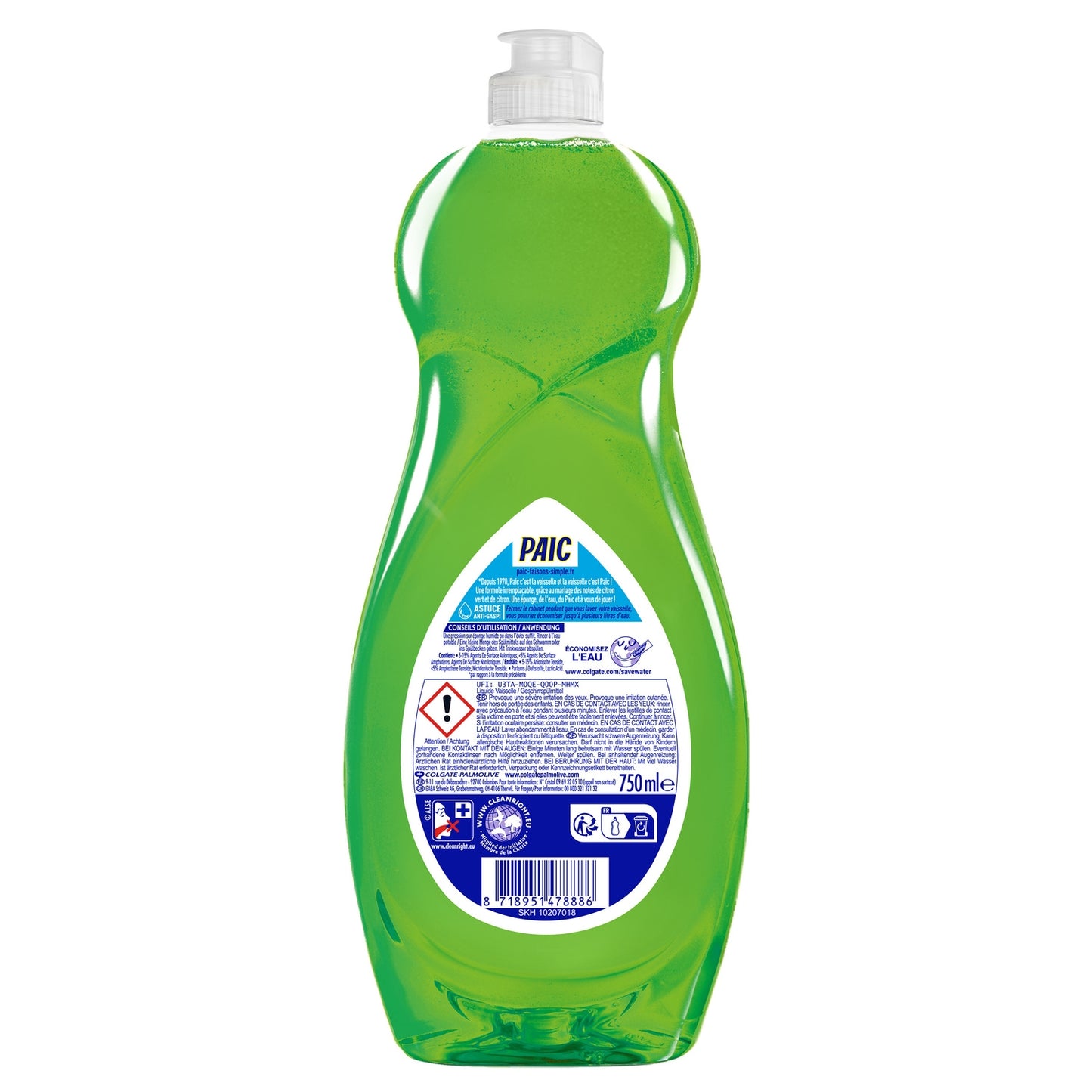 PAIC Super Degreaser Lemon Dishwashing Liquid