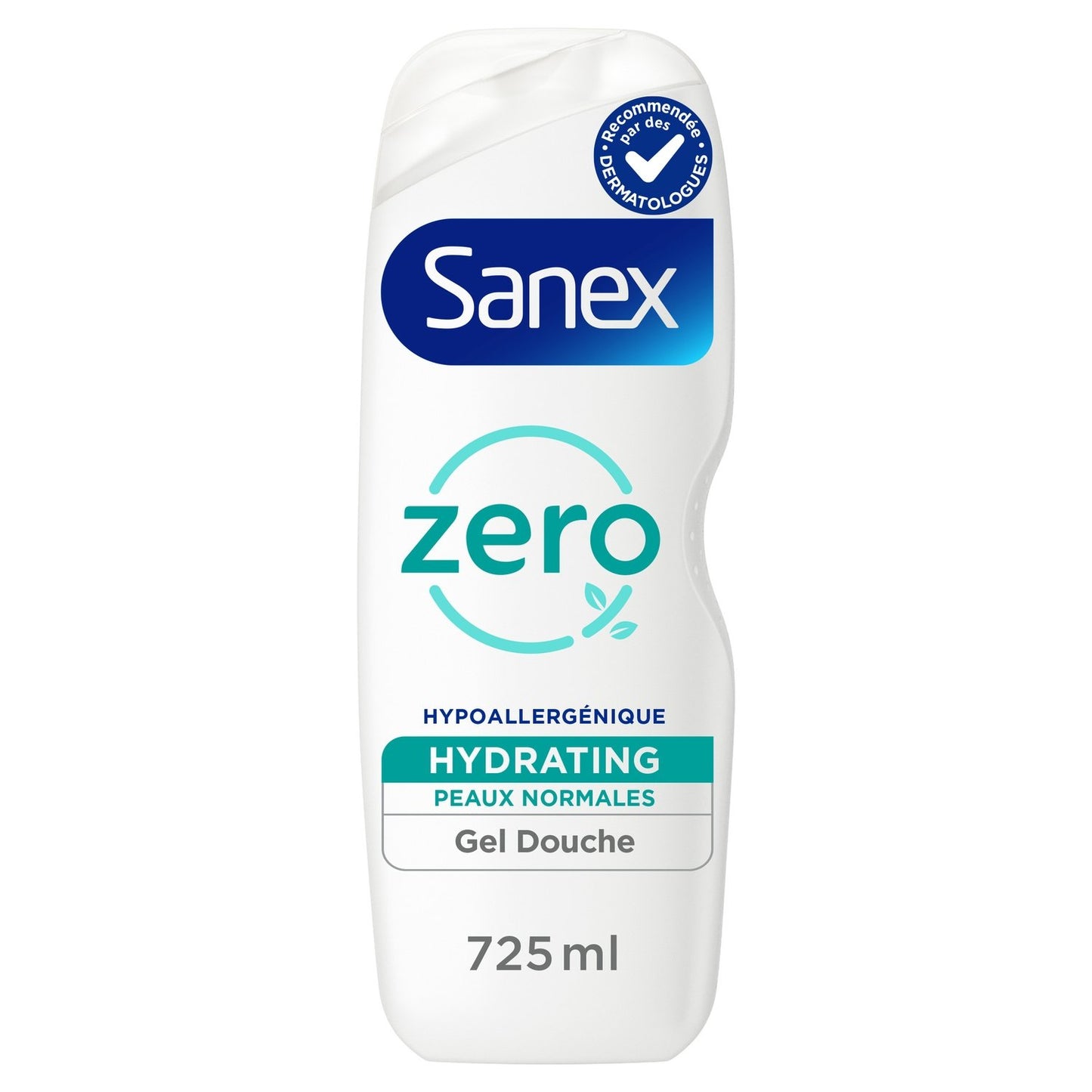 Moisturizing Shower Gel All Skin Types Zero% Essential Ingredients SANEX
