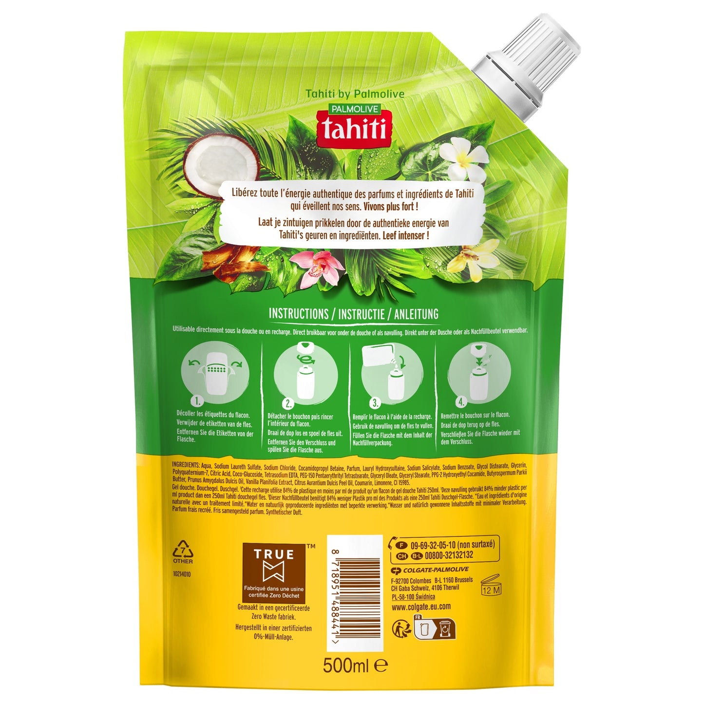 Gel Douche Vanille de Tahiti TAHITI