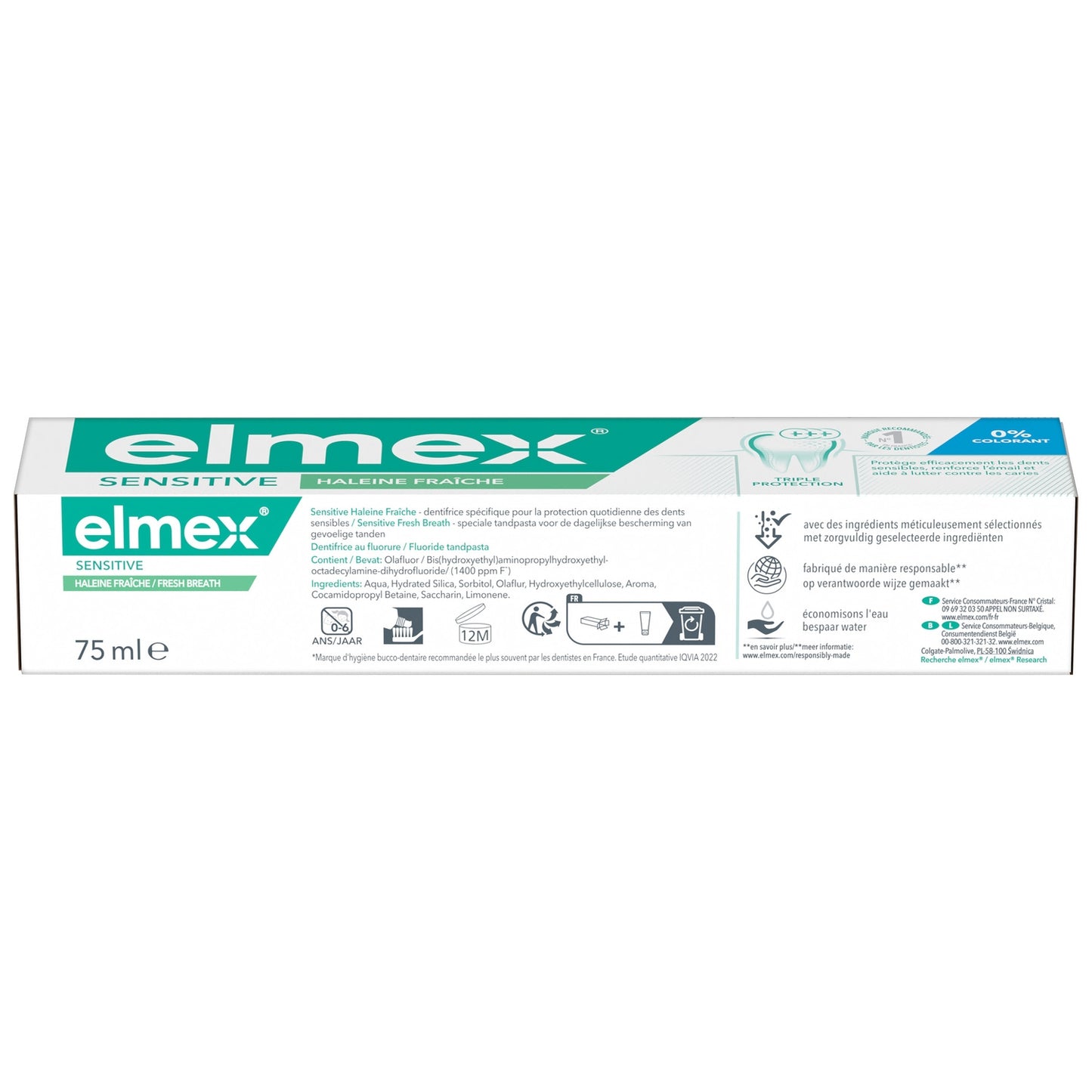 ELMEX Fresh Breath Sensitive Toothpaste