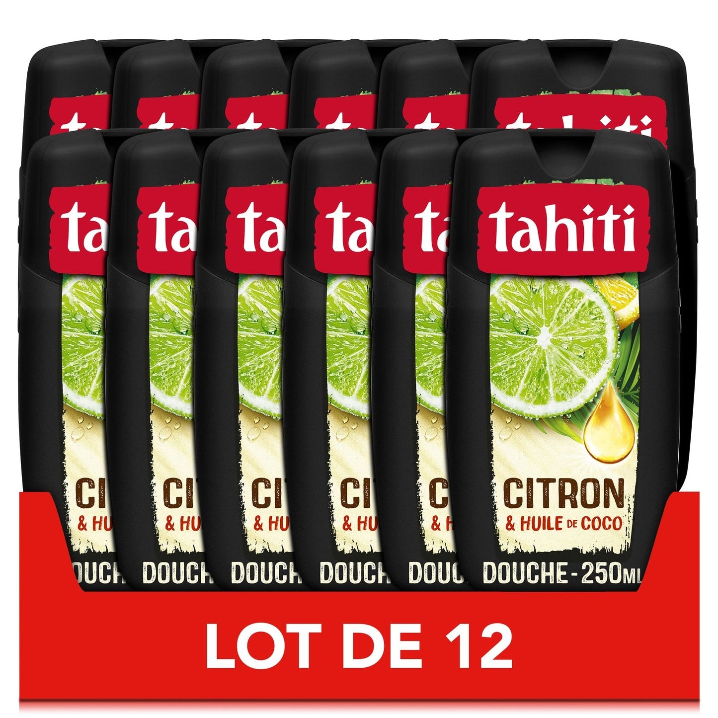TAHITI Lemon and Coconut Oil Moisturizing Shower Gel