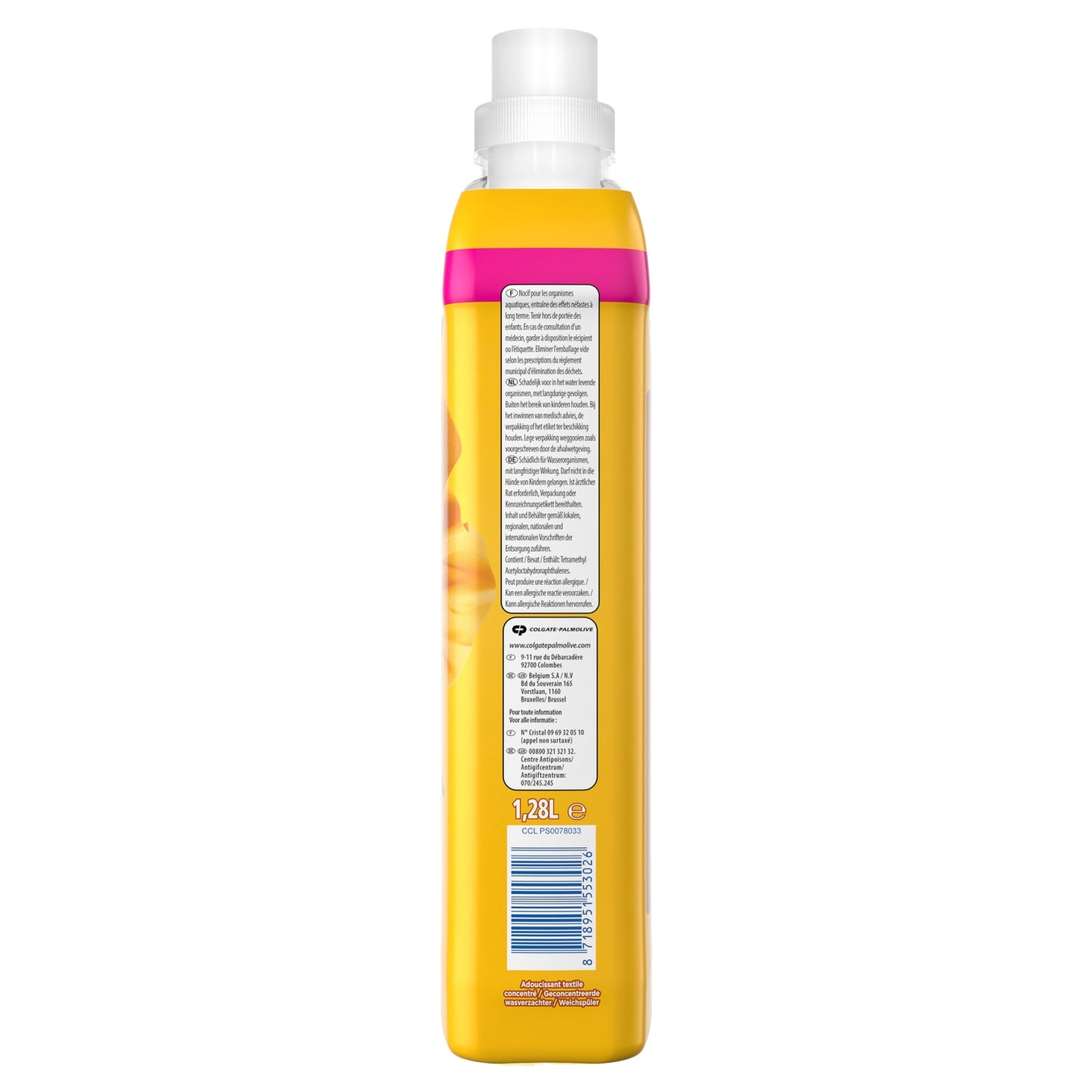 Adoucissant Concentré Mandarine Vanille SOUPLINE