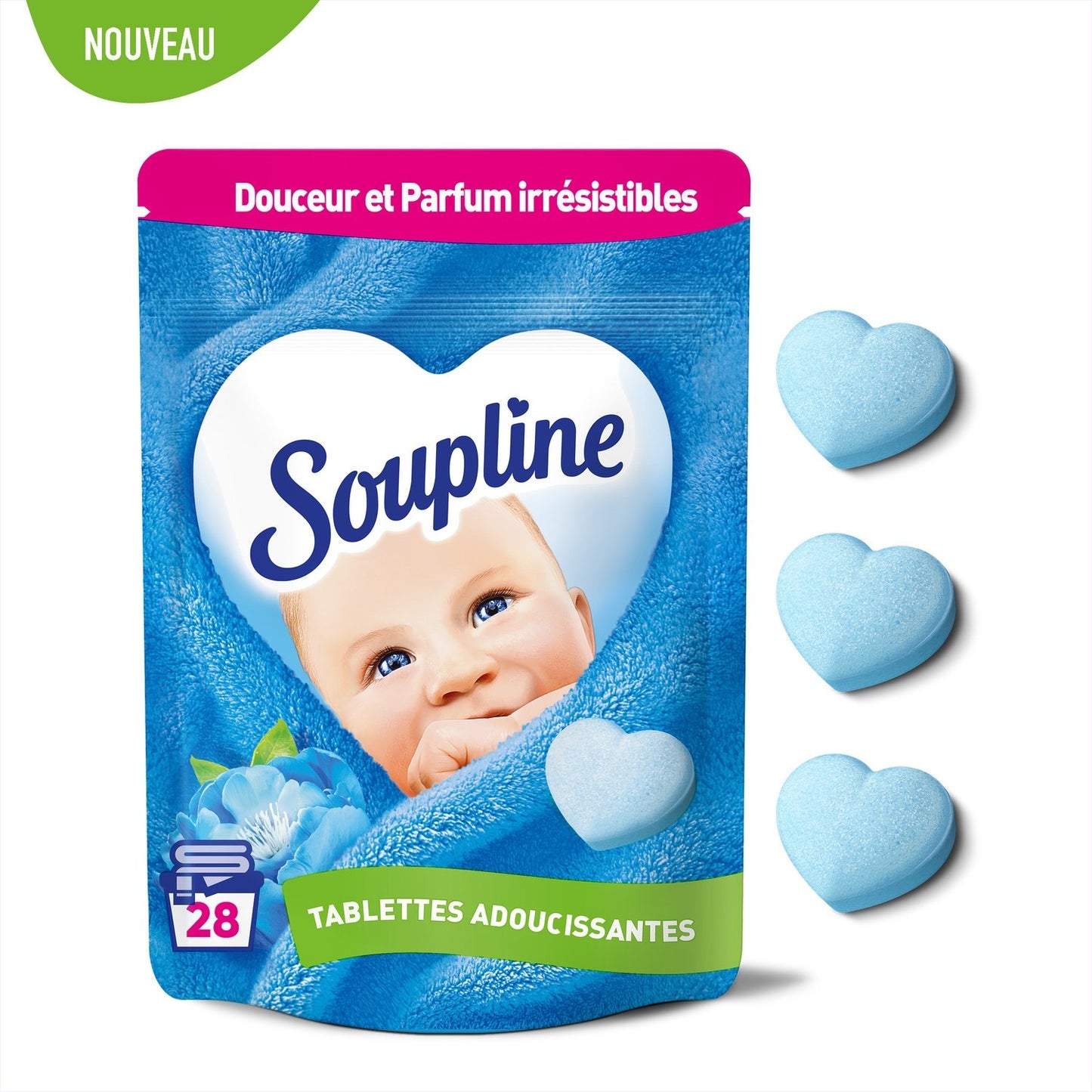 SOUPLINE Frische Weichspüler-Tabs