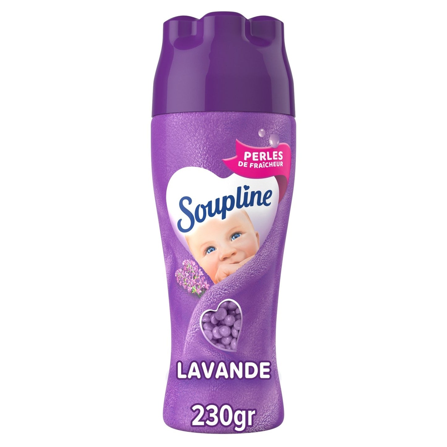 Parfum de Linge Perles Lavande SOUPLINE Le flacon 230g