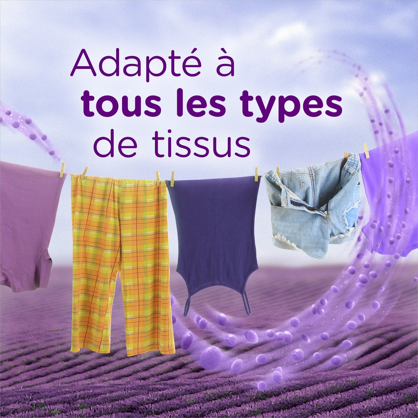 Parfum de Linge Perles Lavande SOUPLINE