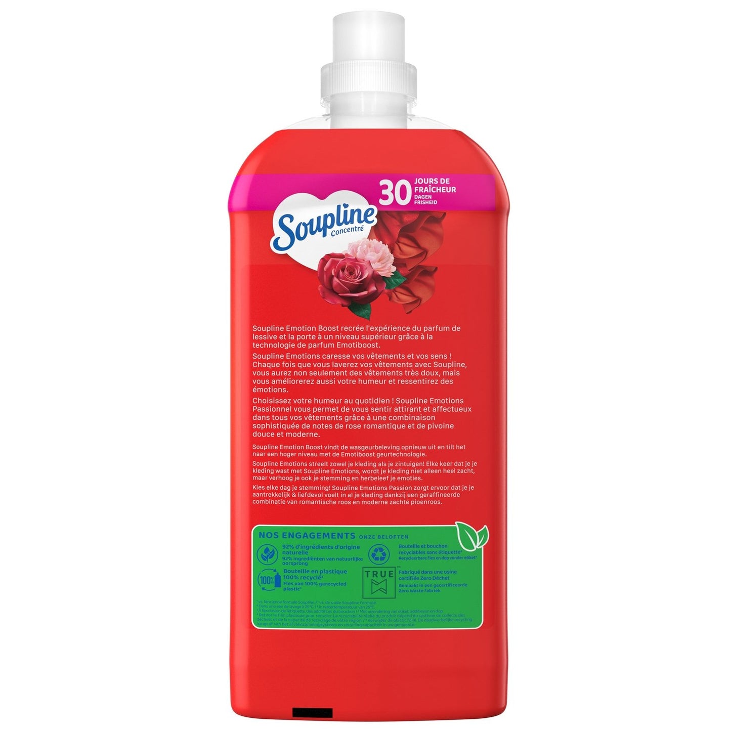 Adoucissant Concentré Ultra Emotion Rose SOUPLINE