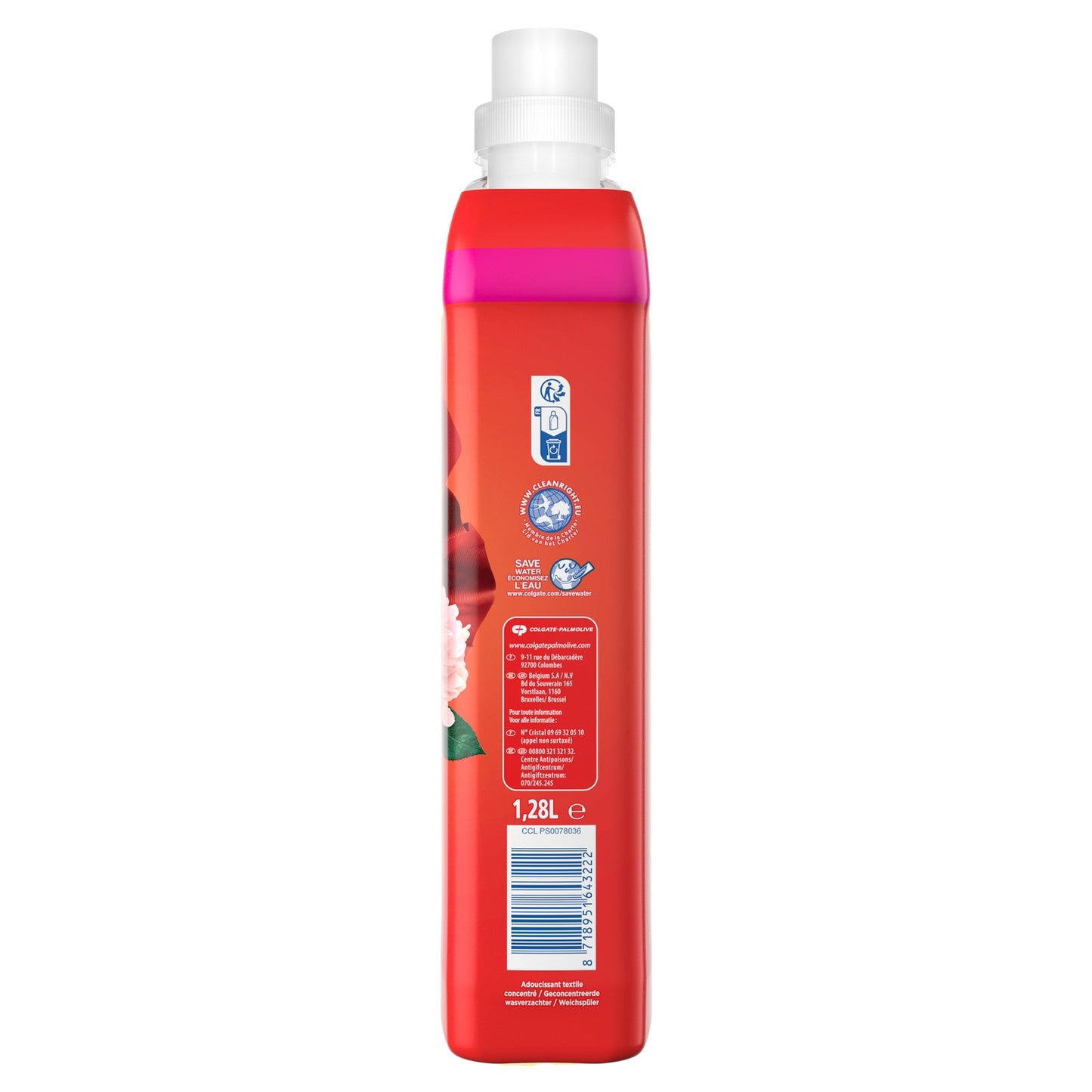 Adoucissant Concentré Ultra Emotion Rose SOUPLINE