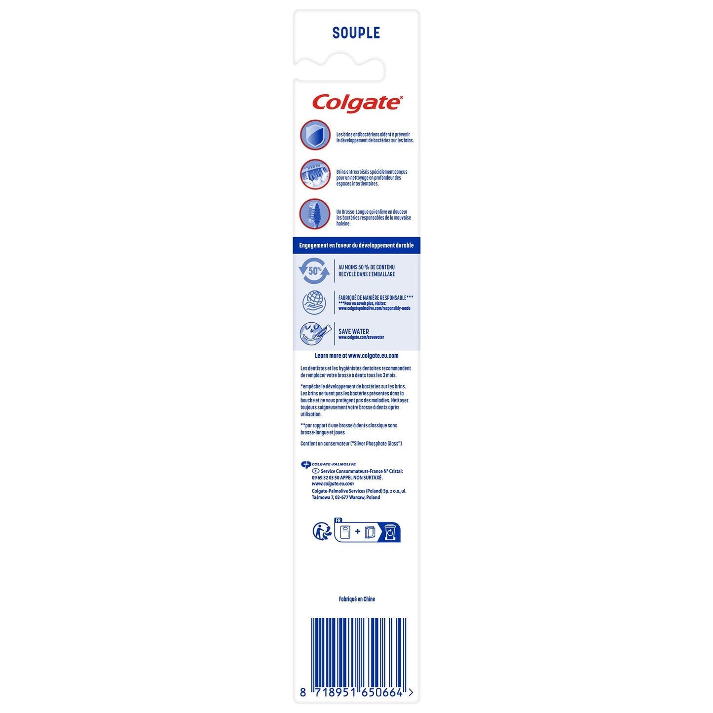 Brosse à Dents Souple Interdentaire Zig Zag COLGATE