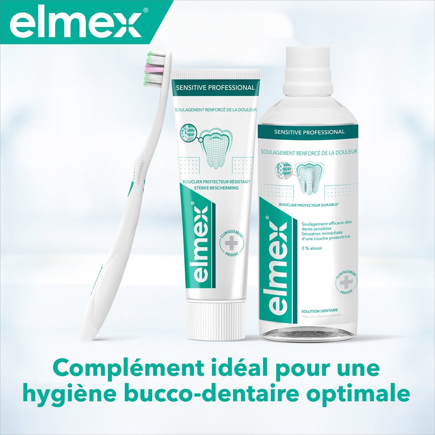 Brosse à Dents Extra Souple Professionnel Précision Sensitive ELMEX